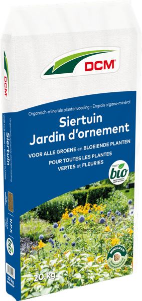 DCM meststof voor siertuin - 20kg - bio