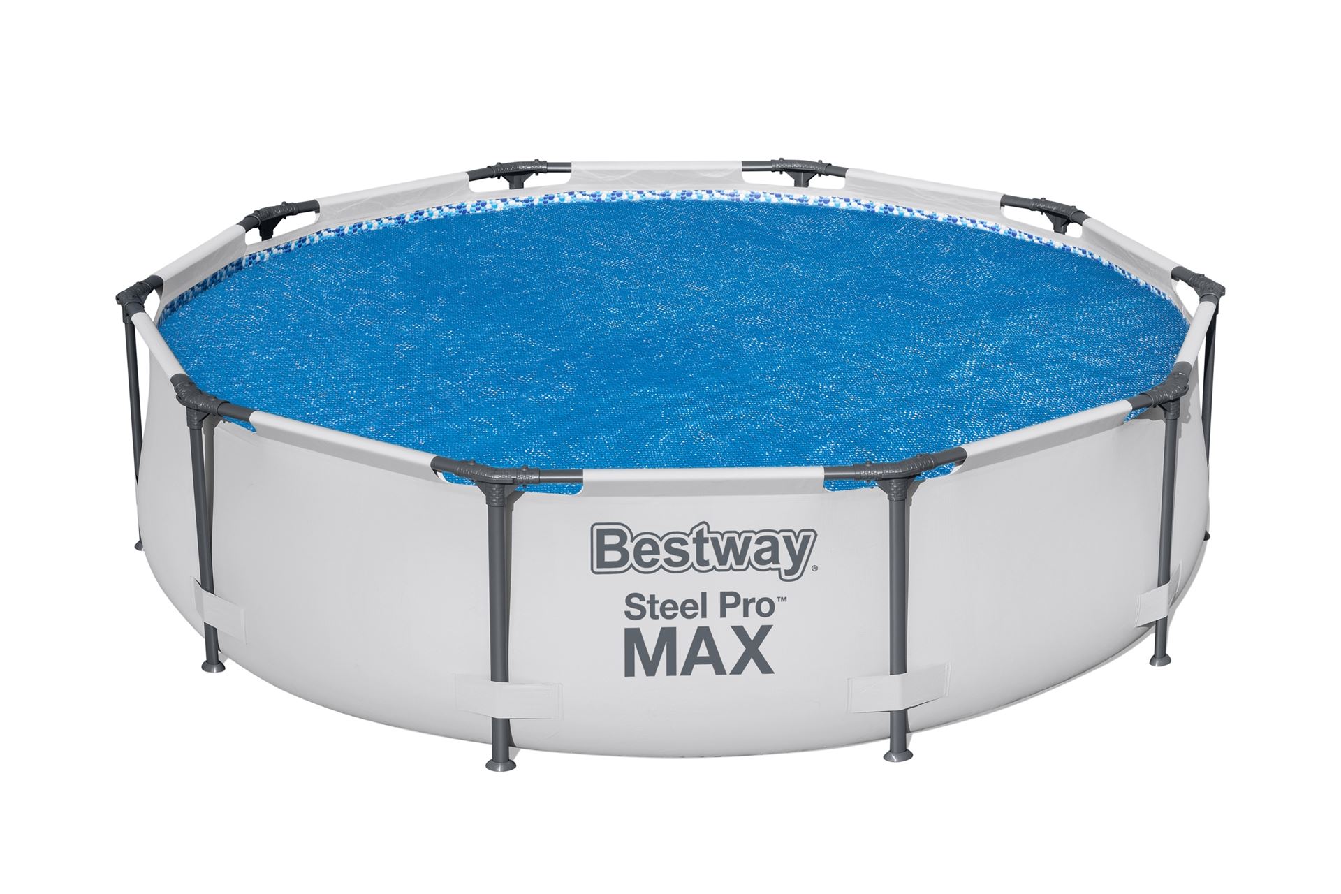 Bestway drijvende solar cover/afdekzeil - rond -Ø289 cm afbeelding