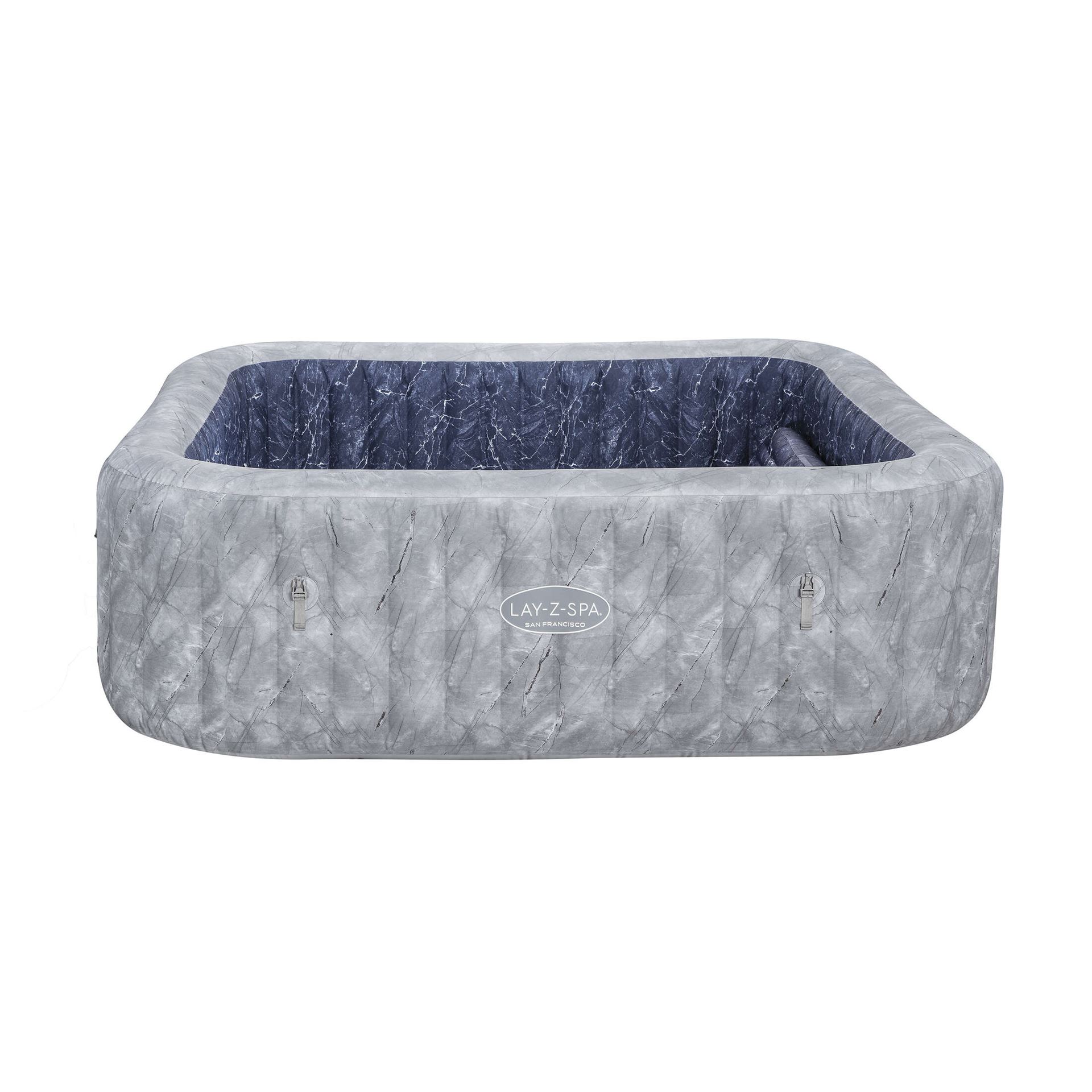Reserveonderdeel - Bestway Lay-Z-Spa San Francisco HydroJet Pro Zwembadliner - Grijs Marmer - 230x230x71 cm - DuraPlus - Spare parts