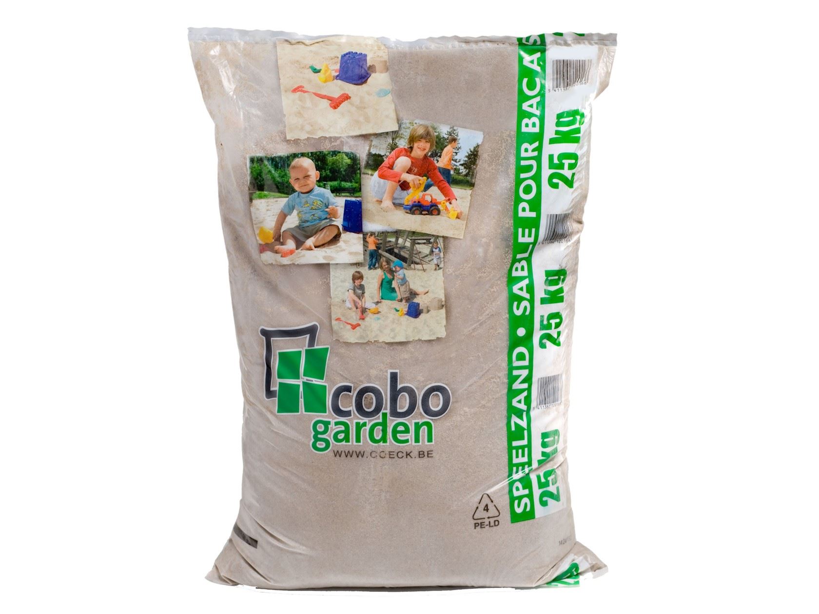 COBO Garden zuiver speelzand - 100% speelzand - 25 KG