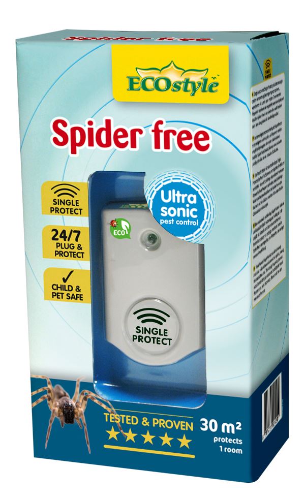 Ecostyle Spider Free - 30 m² - ultrasone verjager - tegen spinnen afbeelding