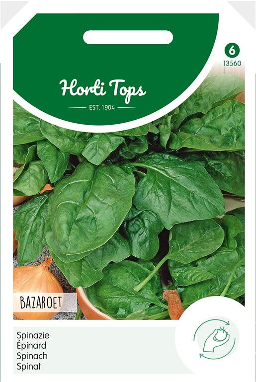 Horti Tops Spinazie zaden - Bazaroet afbeelding