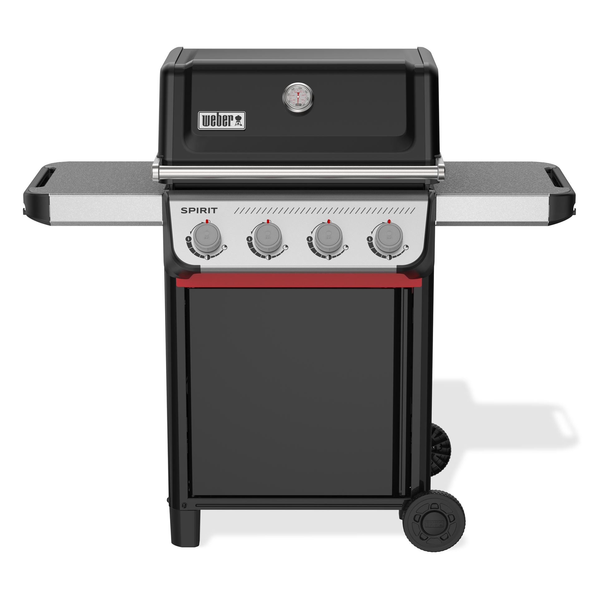 Weber Spirit E-410 - Gasbarbecue - Zwart - 4 Branders - Groot Grilloppervlak