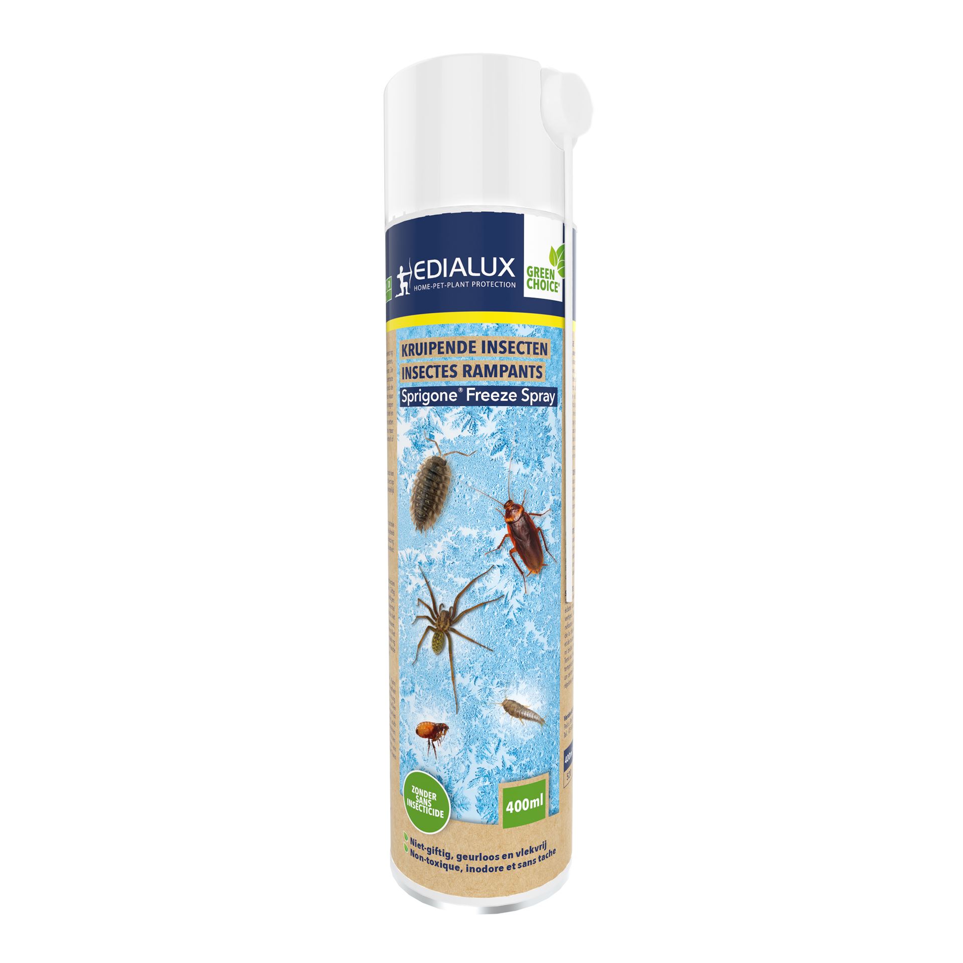 Edialux Sprigone freeze spray - 400ml - tegen kruipende insecten afbeelding