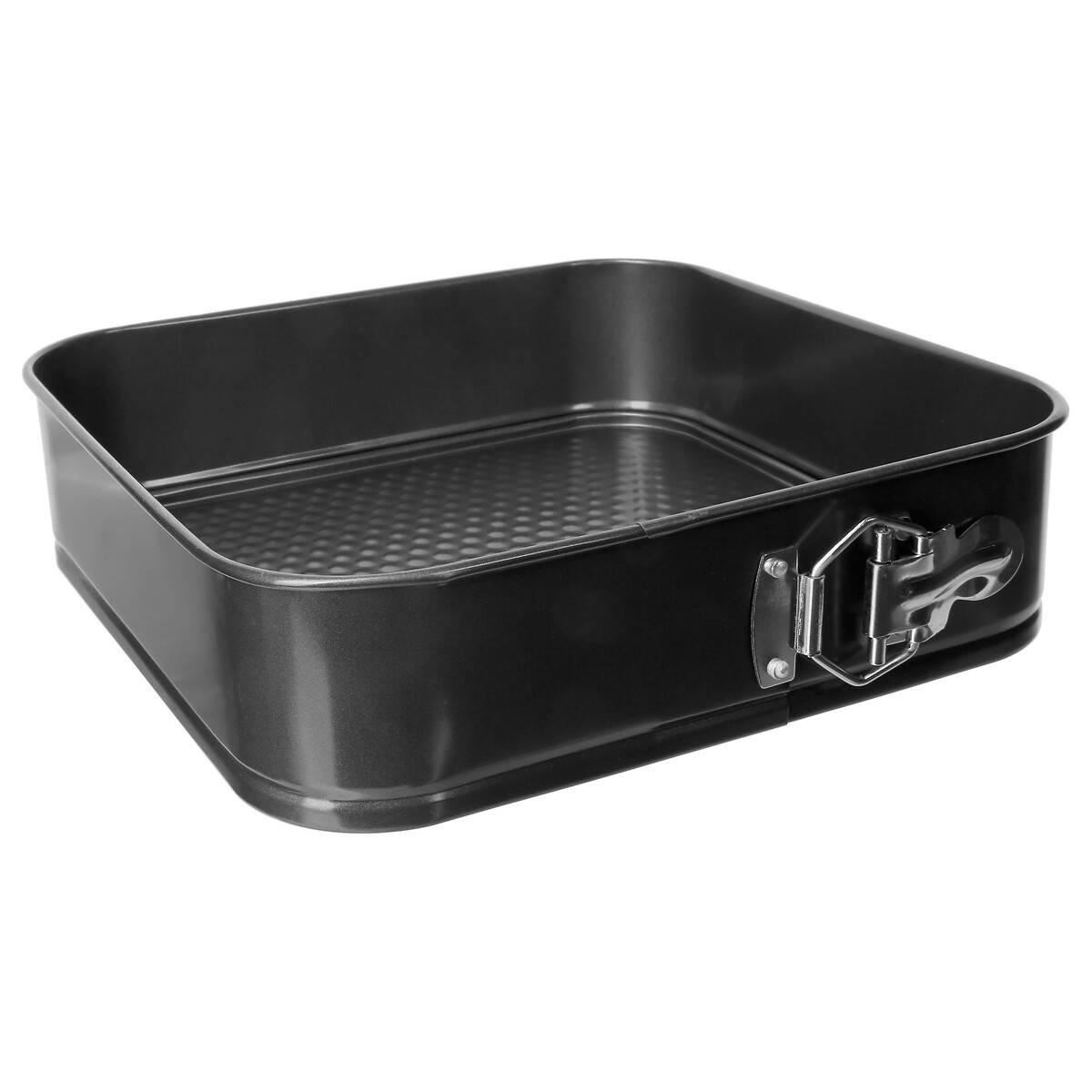 Secret de Gourmet vierkante springvorm / bakvorm - 26 x 26 cm - Met antiaanbaklaag