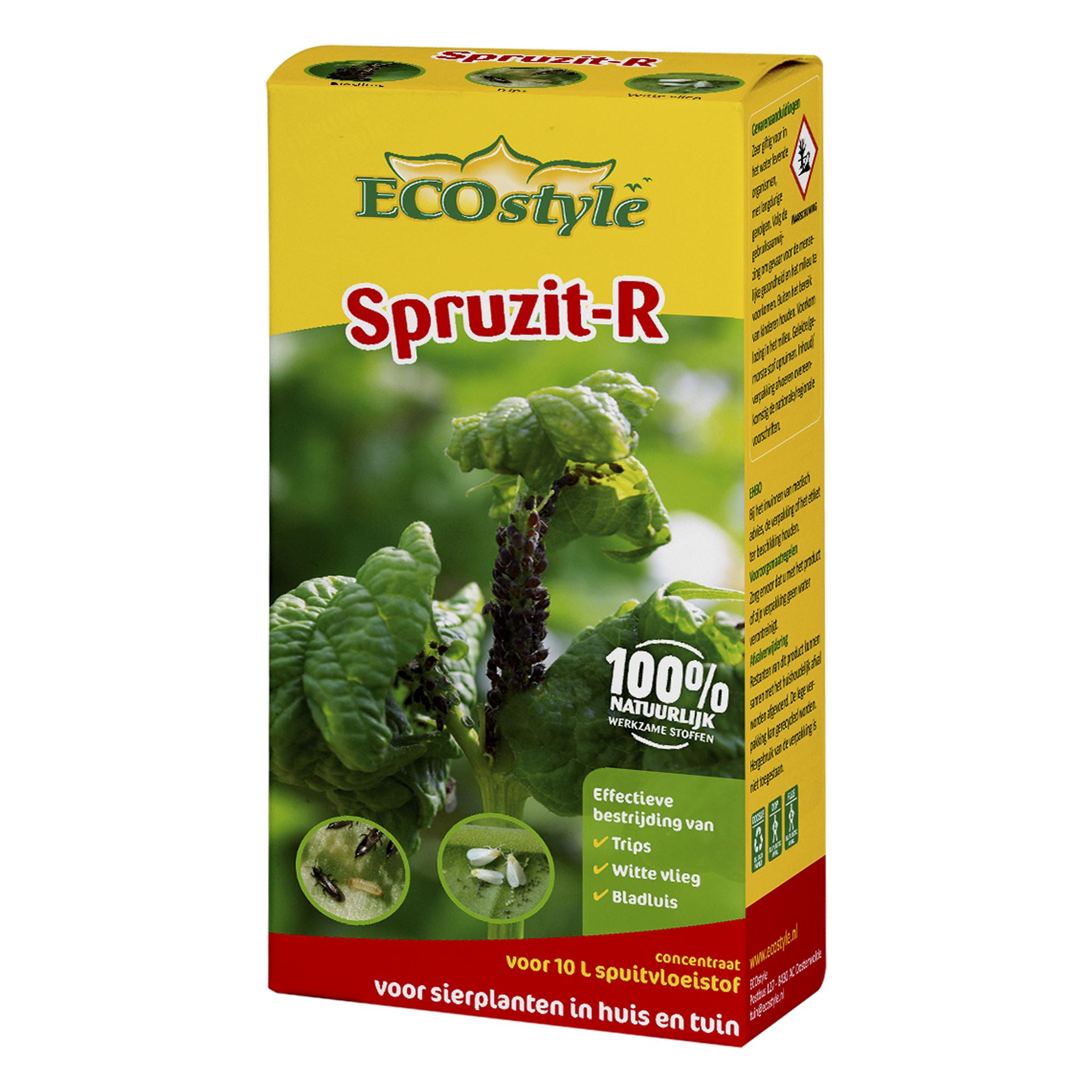 Ecostyle Spruzit-R concentraat - 100 ml - tegen bladluis, trips en witte vlieg afbeelding