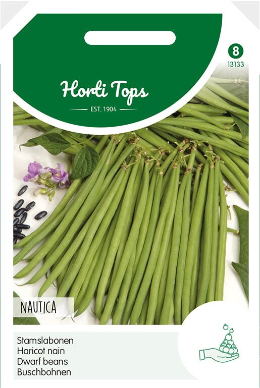 Horti Tops Stamslabonen zaden - Nautica - 100g afbeelding