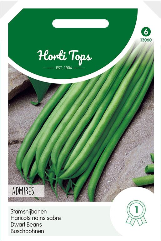 Horti Tops Stamsnijbonen zaden - Admires - 100g afbeelding