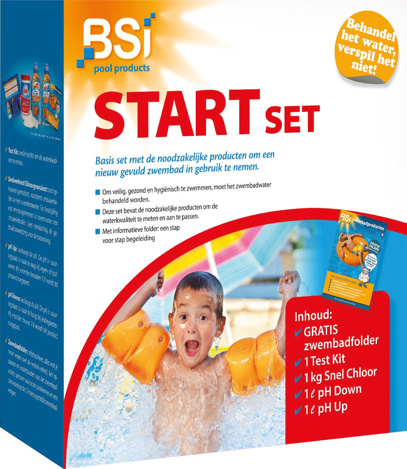 BSI Start Set - alles voor een gebruiksklaar zwembad!