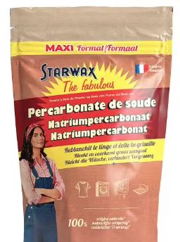 Starwax The Fabulous Natriumpercarbonaat - 2,5kg - Natuurlijke vlekverwijderaar - Ecocert
