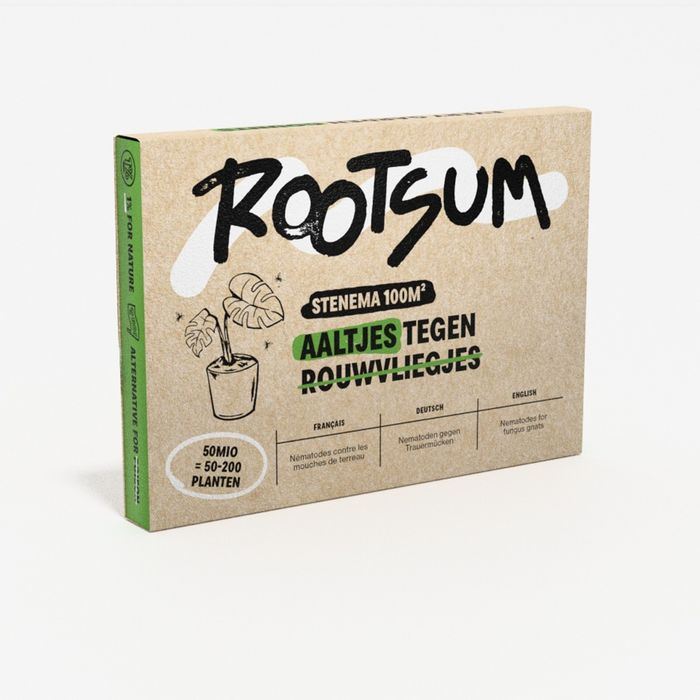 Biogrowi Stenema - 100m2 - aaltjes tegen rouwvlieglarven - 50 miljoen