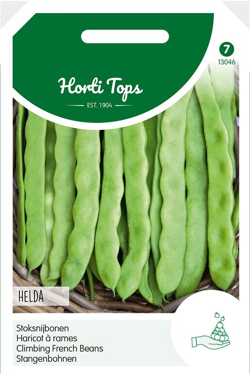 Horti Tops Stoksnijbonen zaden - Helda - 100g afbeelding
