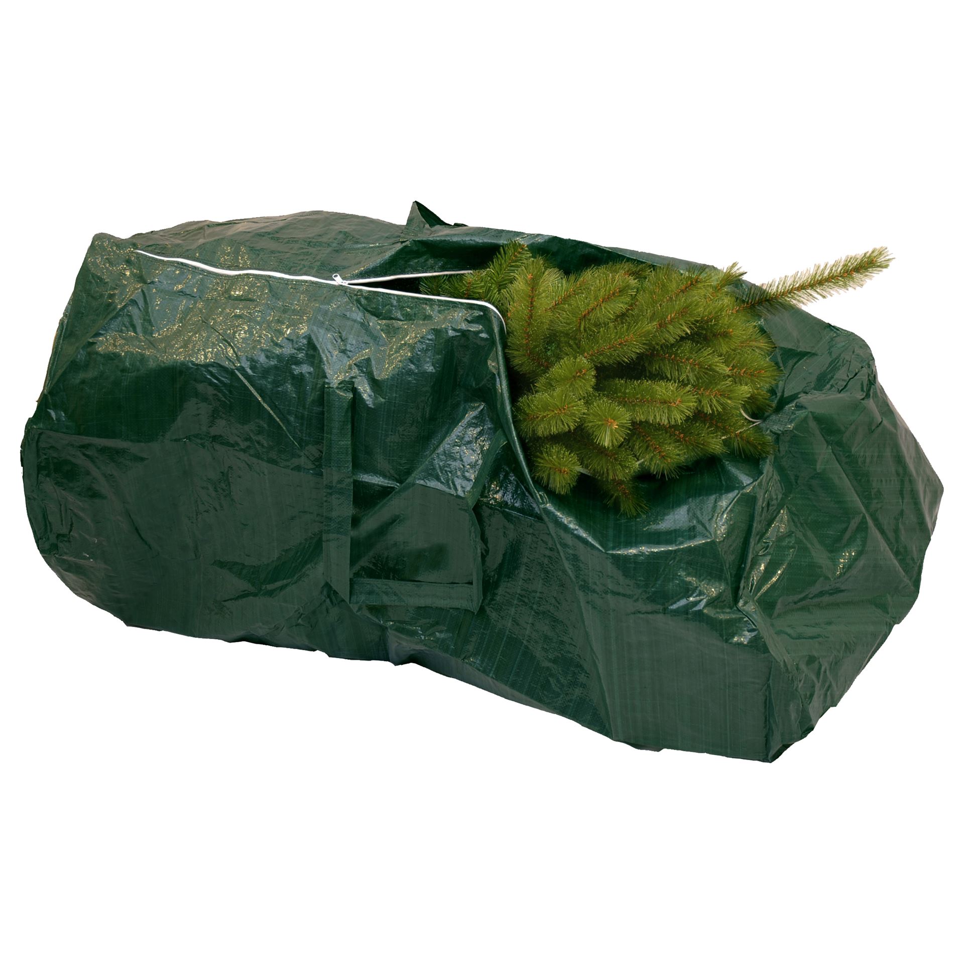 Opbergtas kunstkerstboom - 142 cm - donkergroen afbeelding