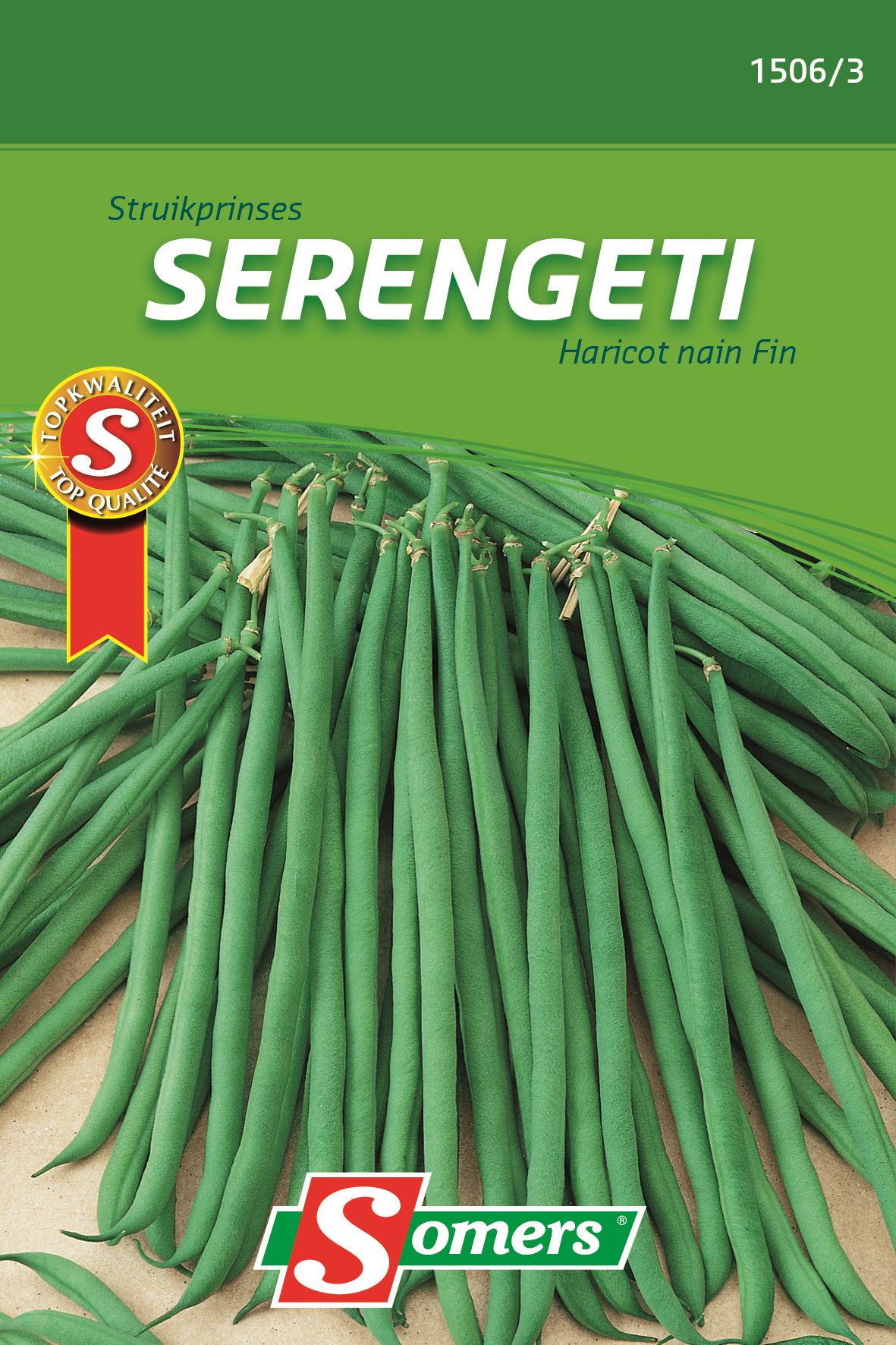 Somers Struikprinses Serengeti 130G - Zaadvast lage struikbonen afbeelding