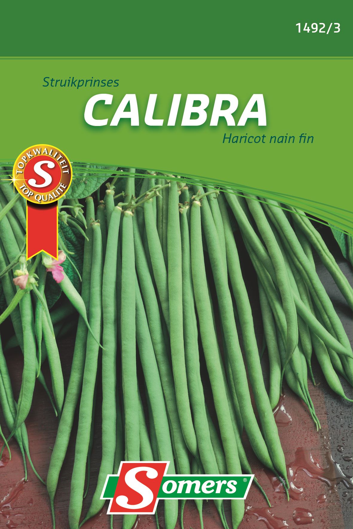 Somers Struikprinses Calibra 130G - Zaadvast lage struikbonen afbeelding