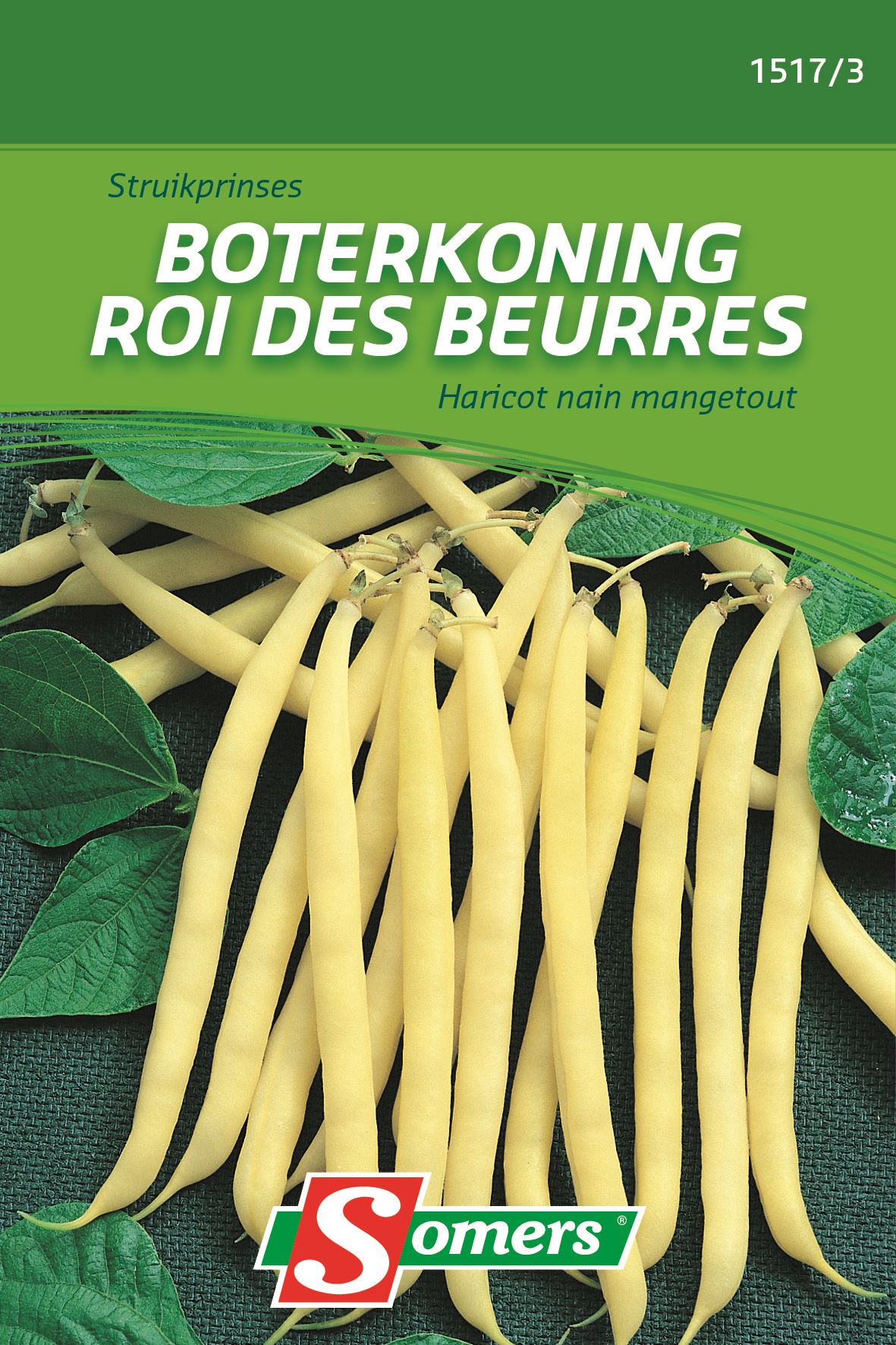 Somers Struikprinseszaden - Boterkoning 130G - Zaadvast lage struikbonen afbeelding