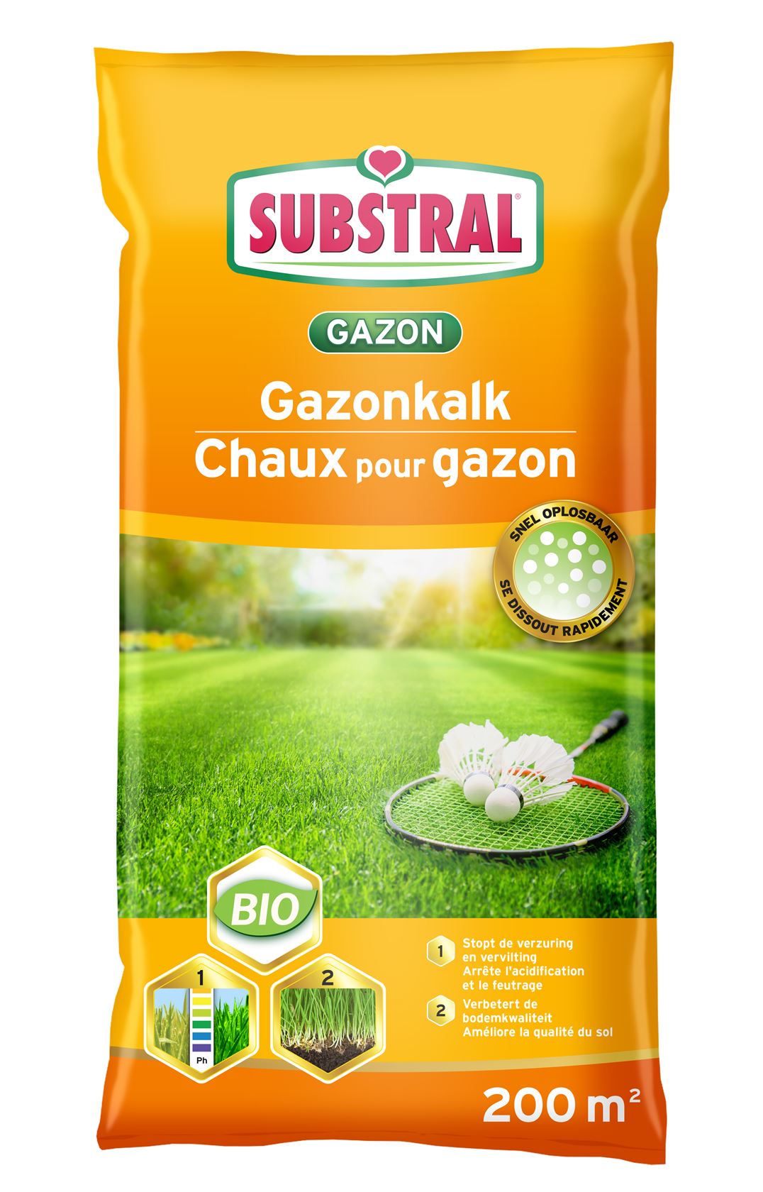 Substral kalk voor gazon - 20kg tot 200m² afbeelding