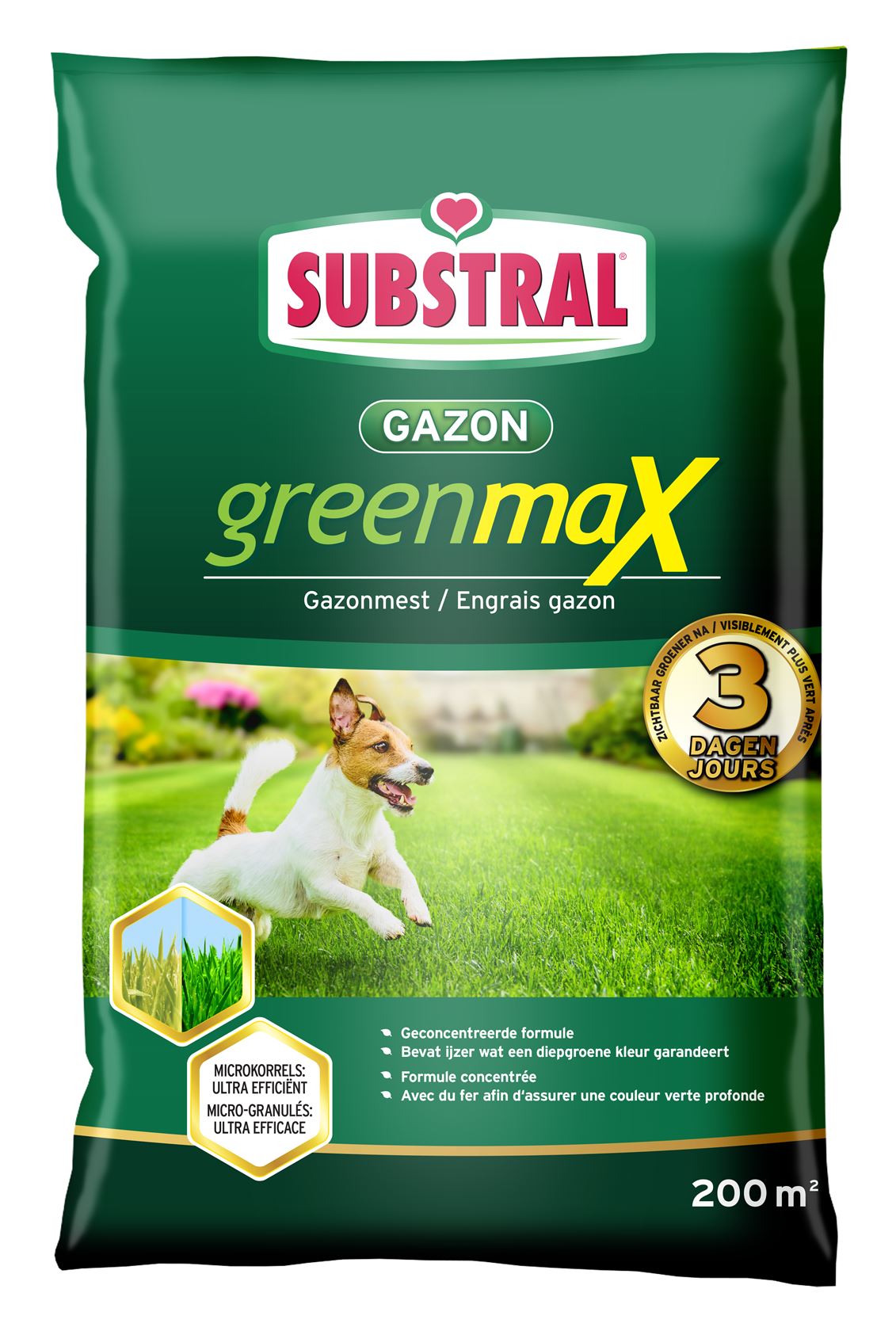 Substral gazonmeststof  7kg voor 200m² - greenmax afbeelding