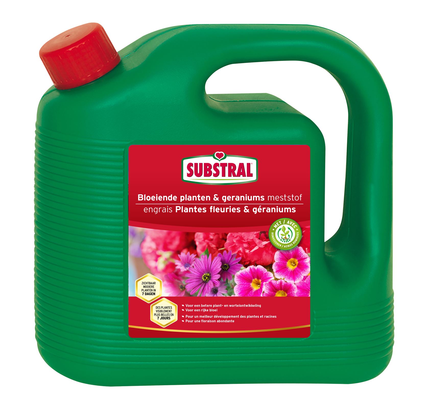 Substral vloeibare meststof voor bloeiende planten en geraniums - 4L afbeelding