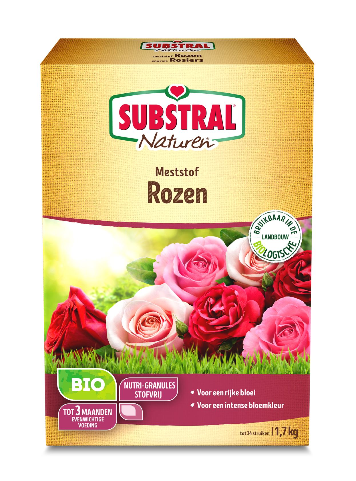 Substral Naturen meststof voor rozen - 1,7kg afbeelding
