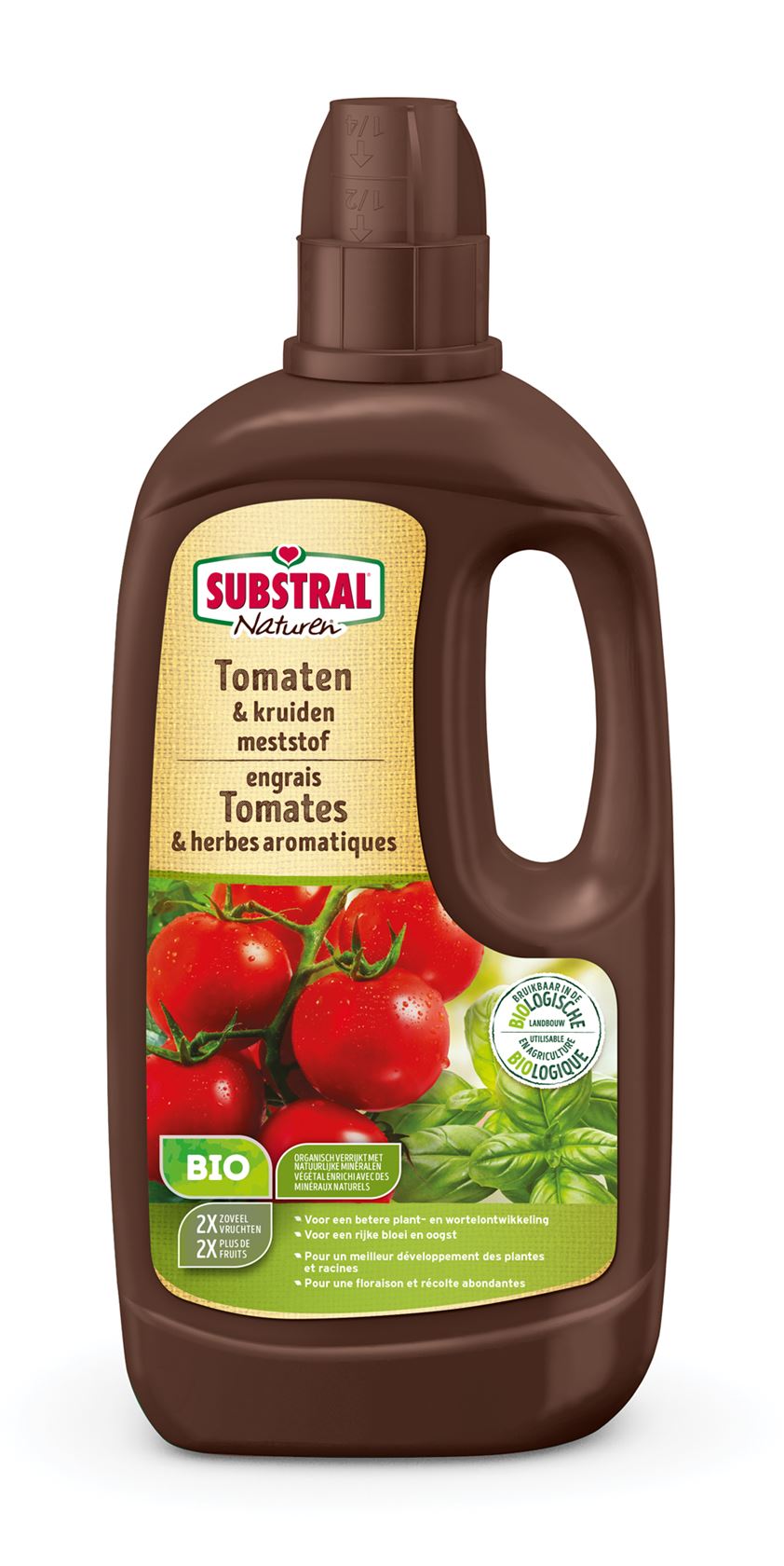 Substral Naturen meststof voor tomaten en kruiden - 500ml - bio afbeelding