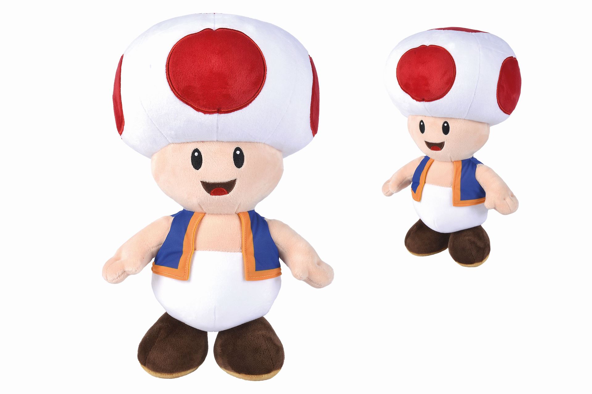 Super Mario Toad Pluche, Jumbo – 50 cm