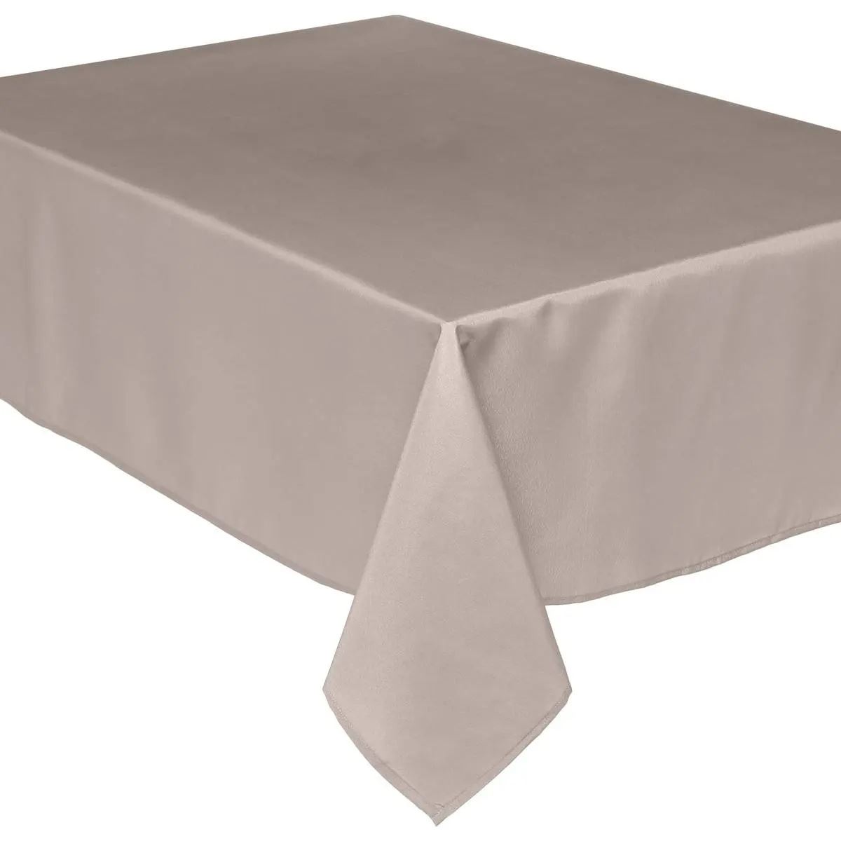 Atmosphera Tafelkleed Rechthoek– Zand – Antivlek – 140 x 240 cm – Polyester afbeelding