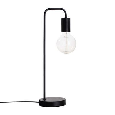 Atmosphera Tafellamp Keli– Zwart – Metaal – H46 cm – E27 fitting afbeelding