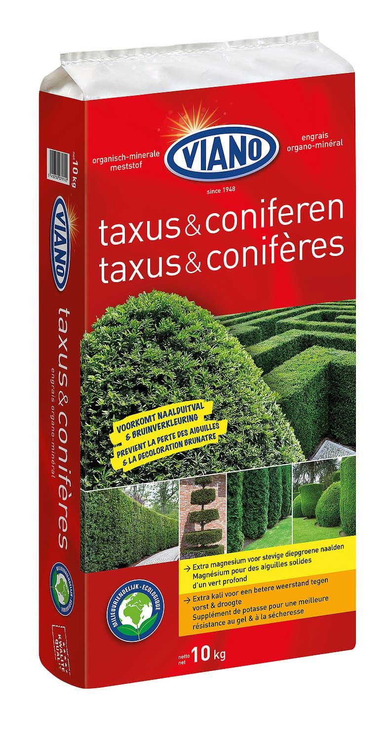 Viano meststof voor taxus&coniferen - 10kg afbeelding
