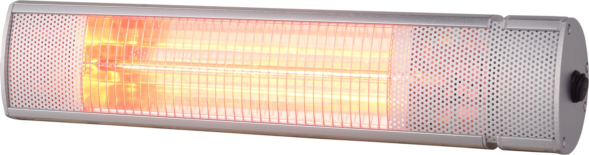 Practo Garden hera Aluminium - Elektrische terrasverwarmer - 12x45x12cm afbeelding