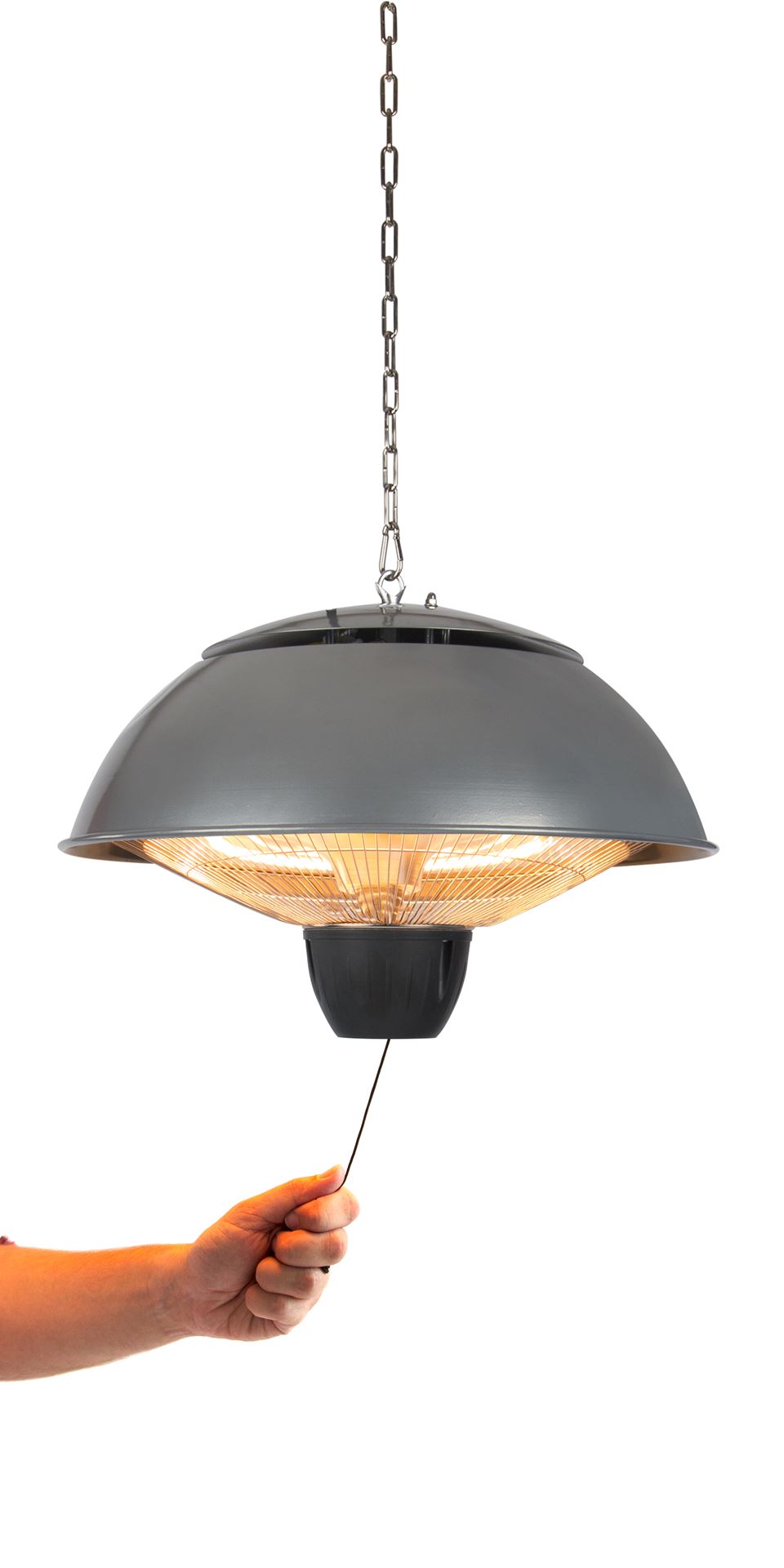 Practo Garden kratos Staal - Elektrische terrasverwarmer - 41x41x33cm afbeelding