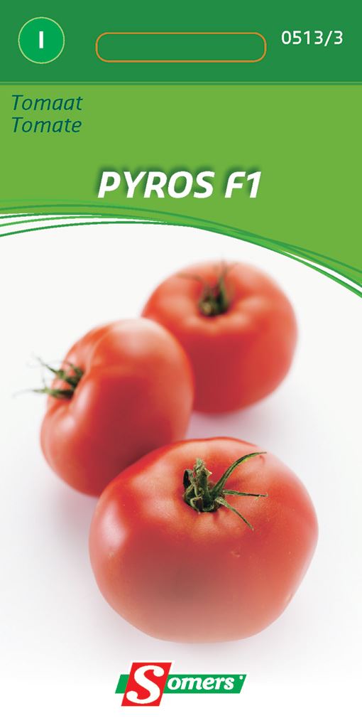 Somers Tomaten Pyros F1 - Hybride grote tomaten afbeelding