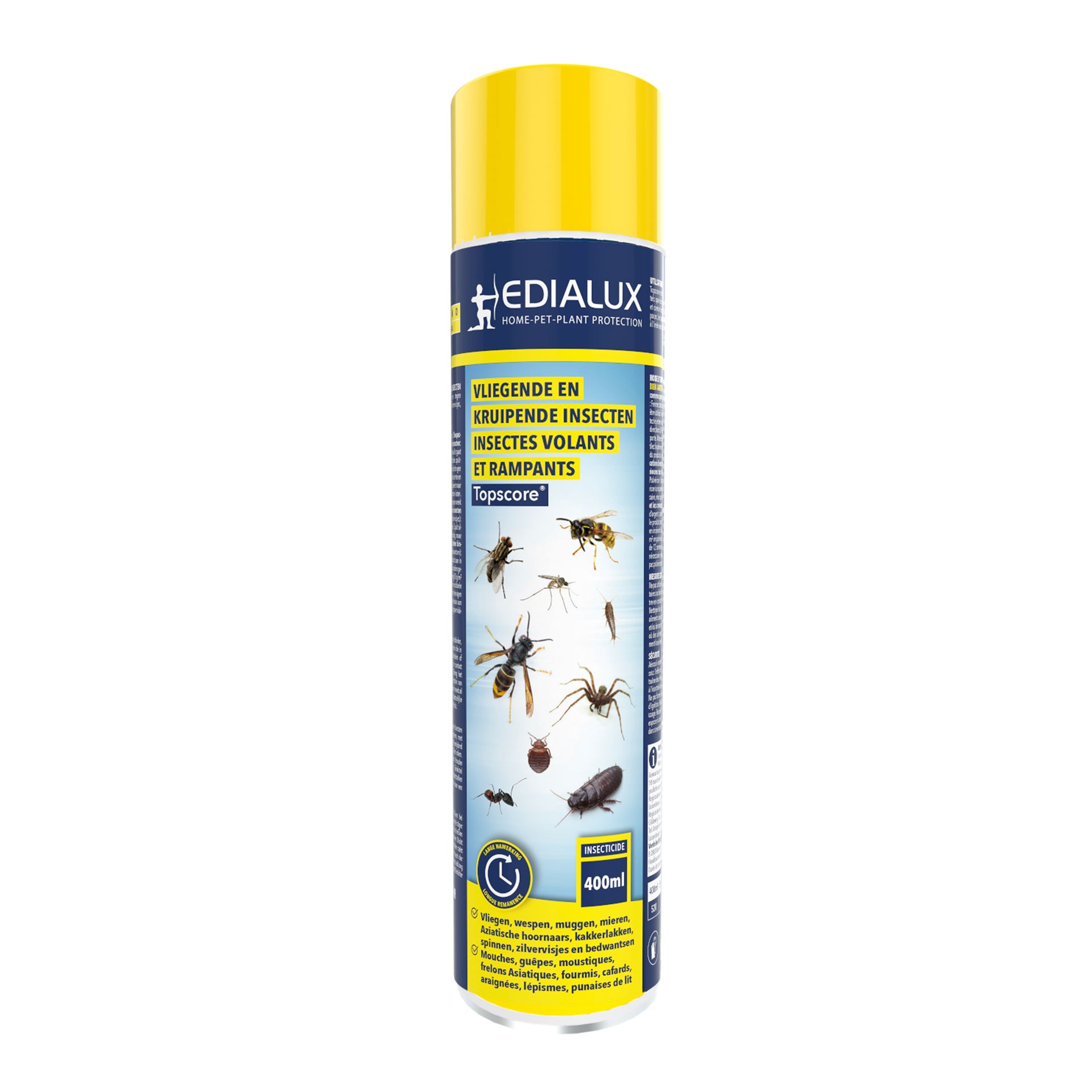 Edialux Topscore Spray Vlieg- en Kruipende Insecten– 400 ml – Krachtige en langdurige bescherming afbeelding