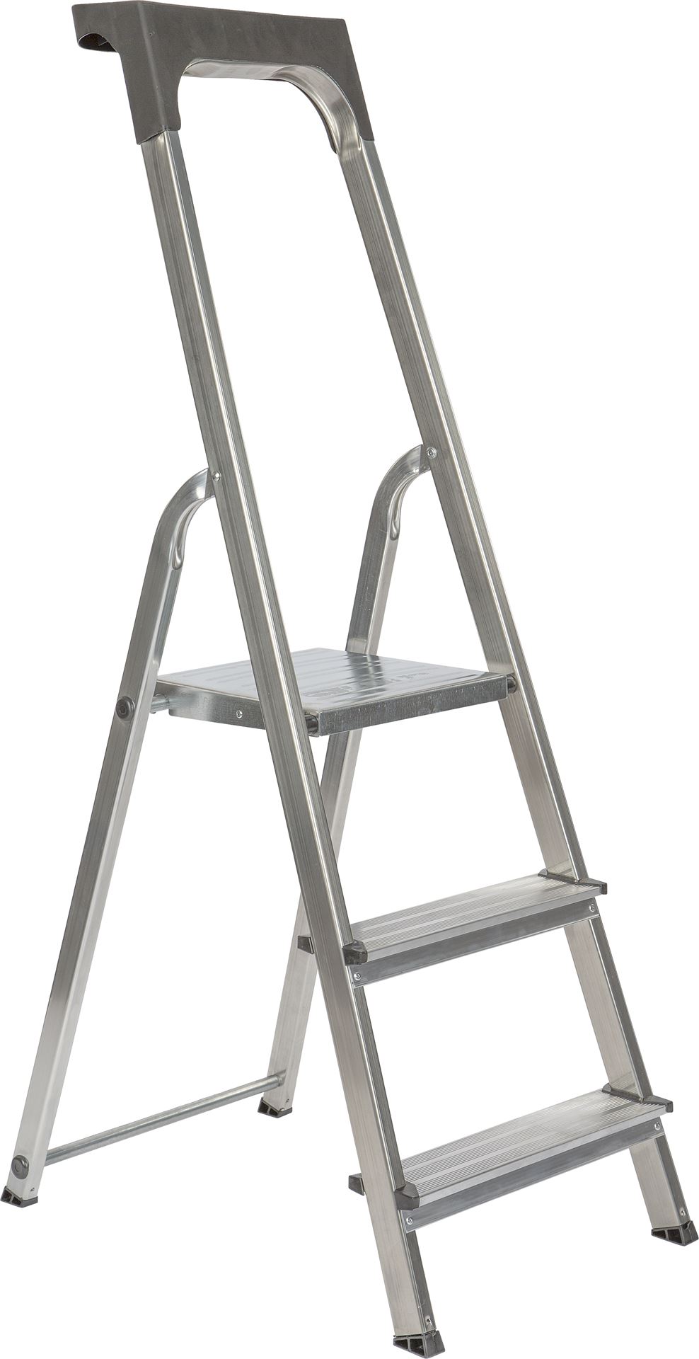 Escalo euro step aluminium - Aluminium trapladder - 3 treden afbeelding