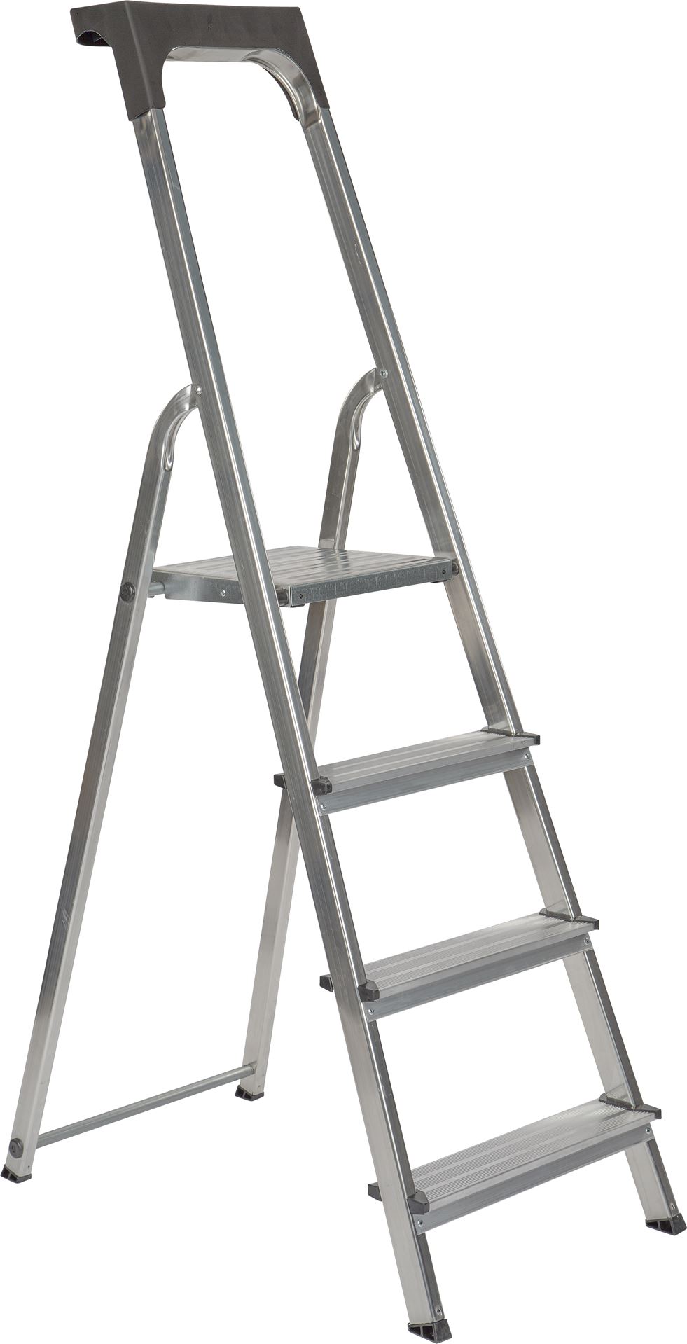 Escalo euro step aluminium - Aluminium trapladder - 4 treden afbeelding