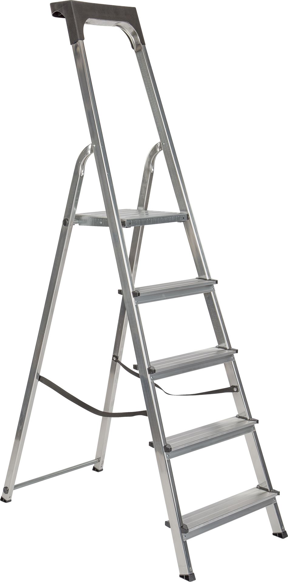 Escalo euro step aluminium - Aluminium trapladder - 5 treden afbeelding