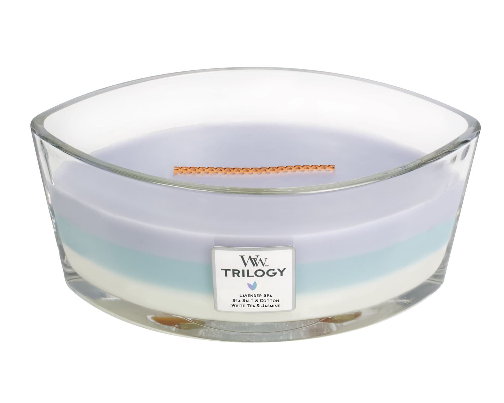 WoodWick geurkaars - Ellipse Trilogy - Calming Retreat