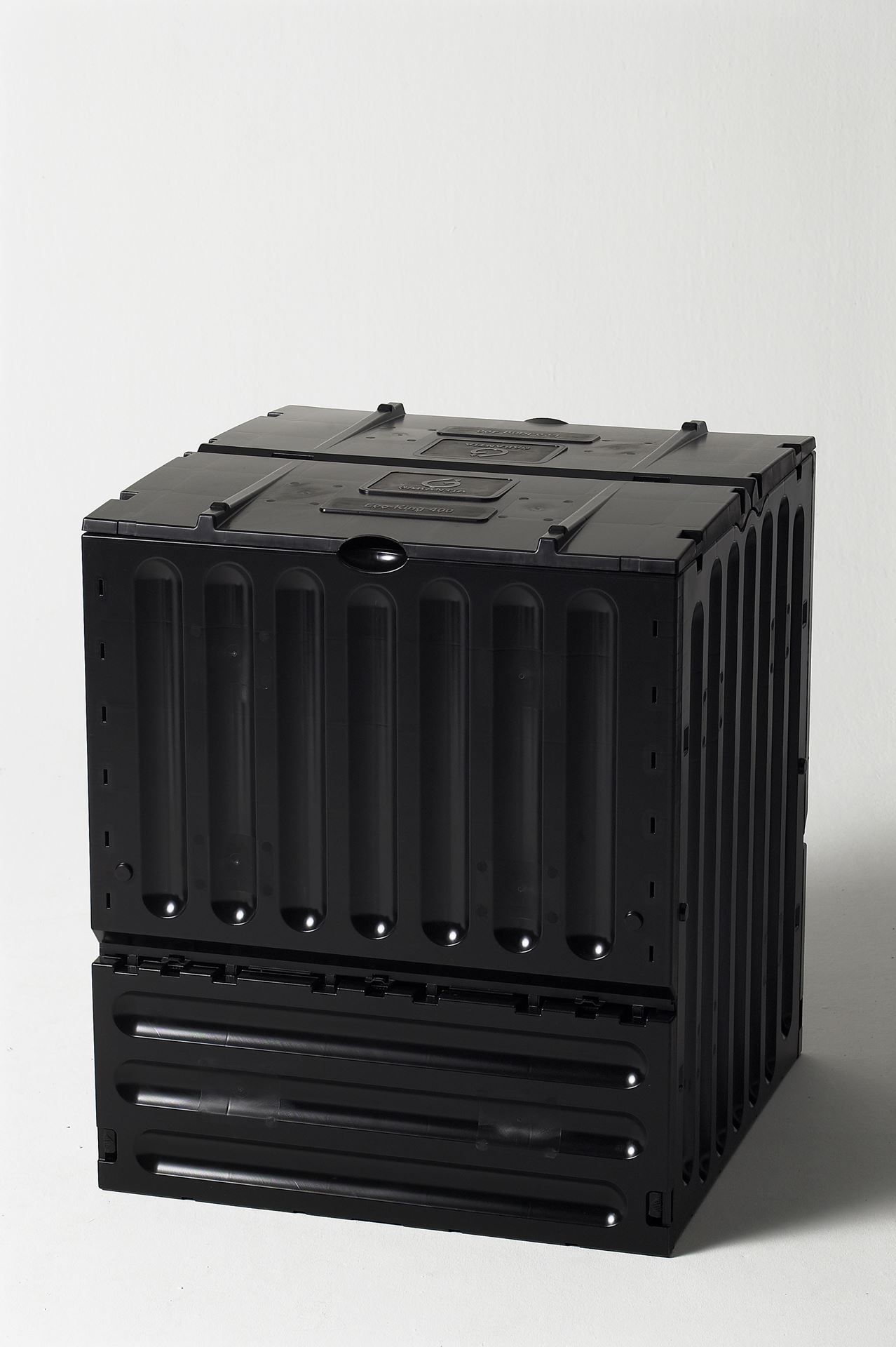 Garantia tuincomposter eco-king zwart - Compostvat - 70x70x83cm - 400 liter afbeelding