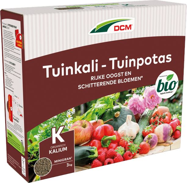 DCM meststof - tuinkali – 3 kg – bio