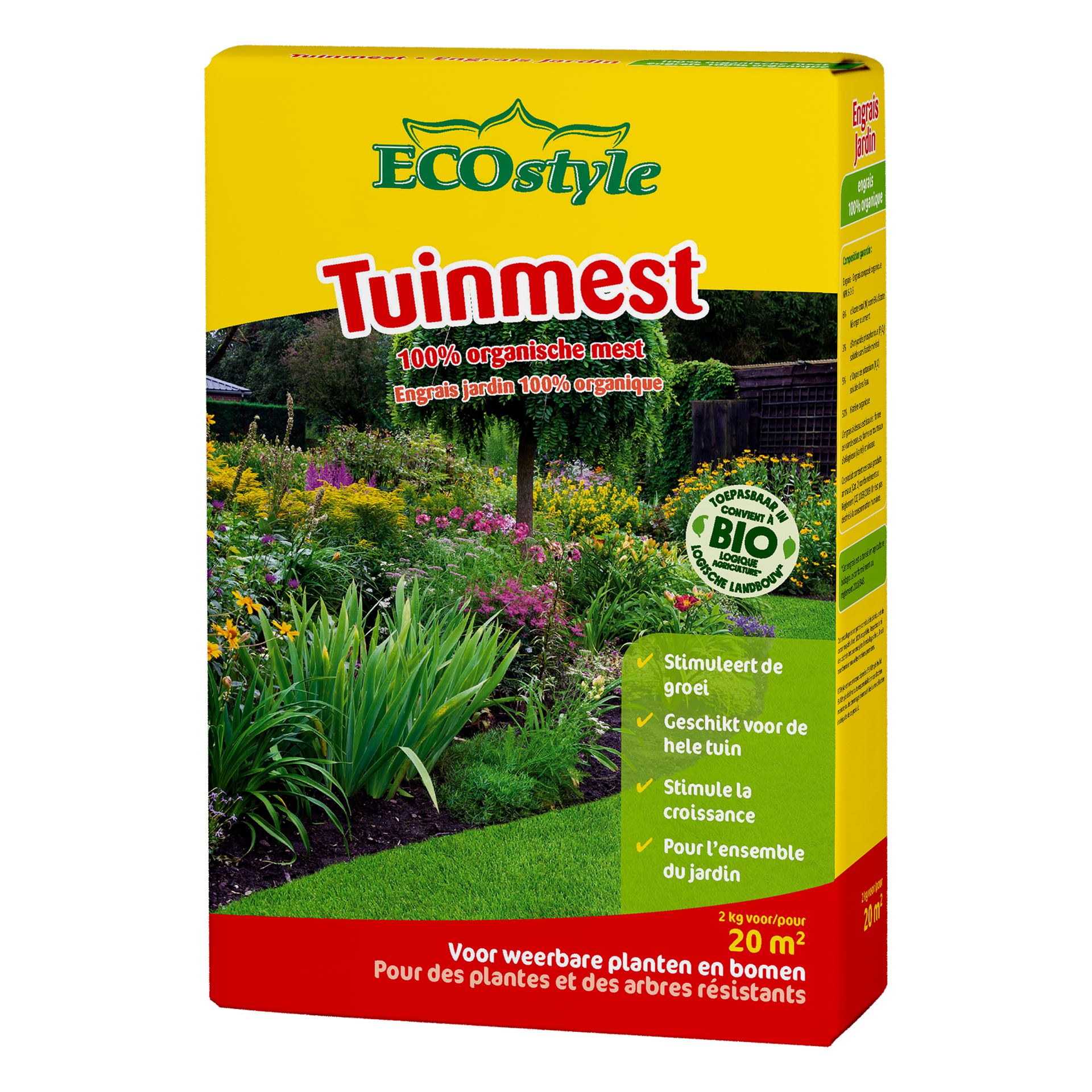 Ecostyle meststof voor tuinmest - 2.0 kg afbeelding