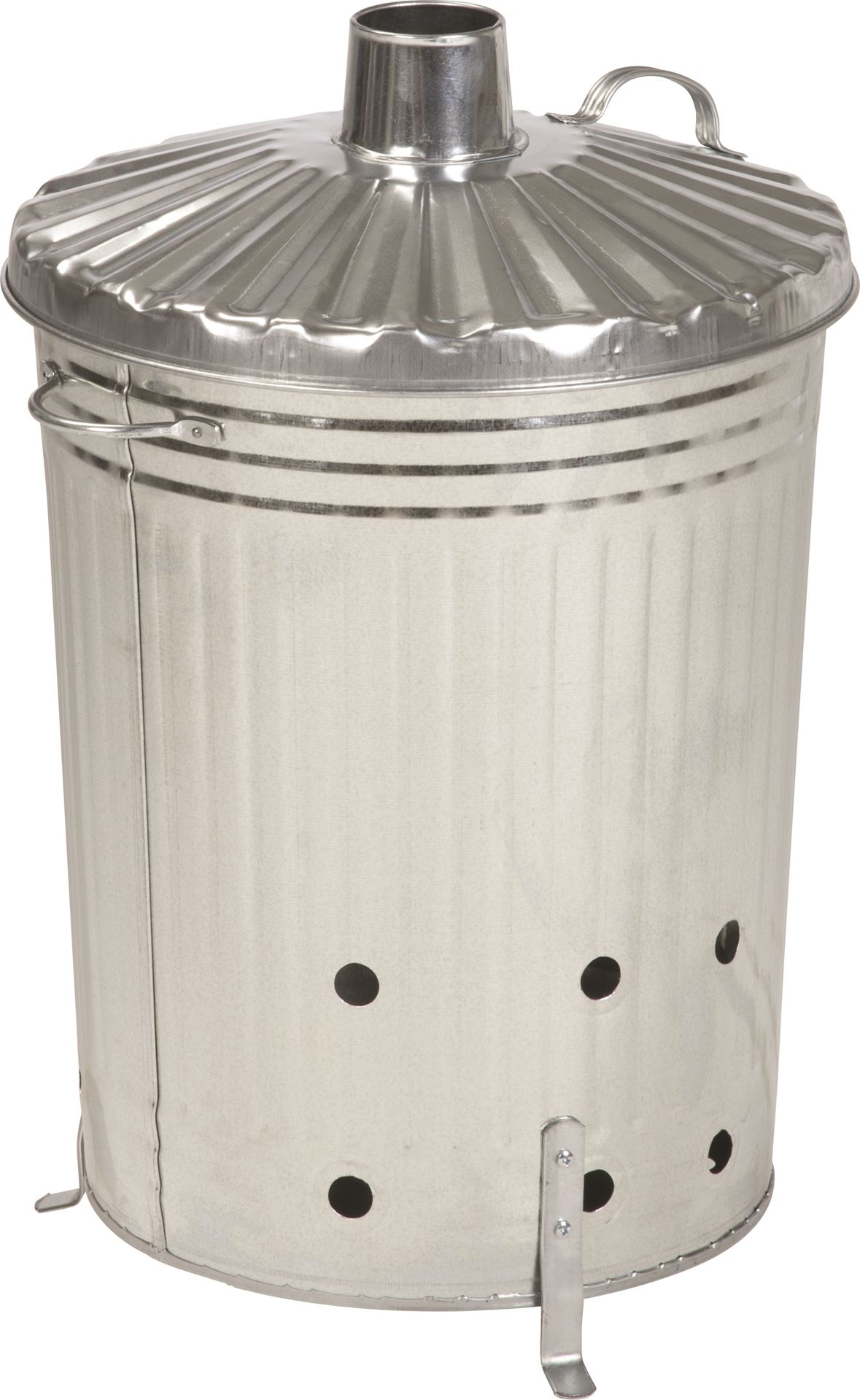 Practo Garden tuinoven galva - Compostvaten en tuinovens - 48,5x52,5x75cm - 100 liter afbeelding