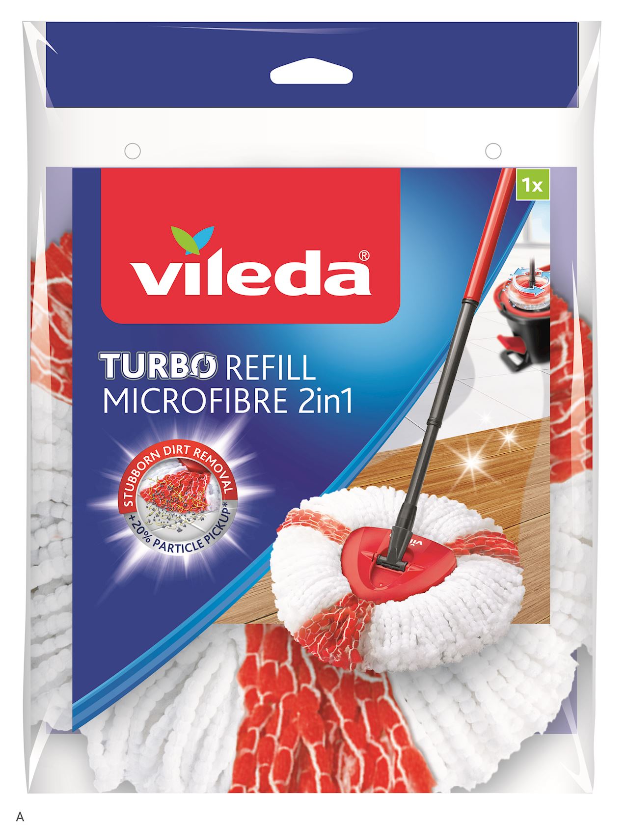 Vileda Turbo - 2-in-1 navul/refill - 1 stuk afbeelding