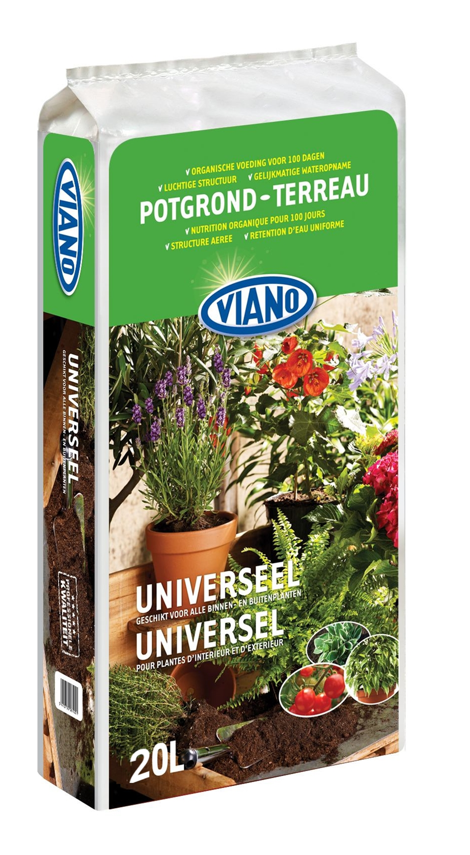 Viano potgrond universeel - 20l afbeelding