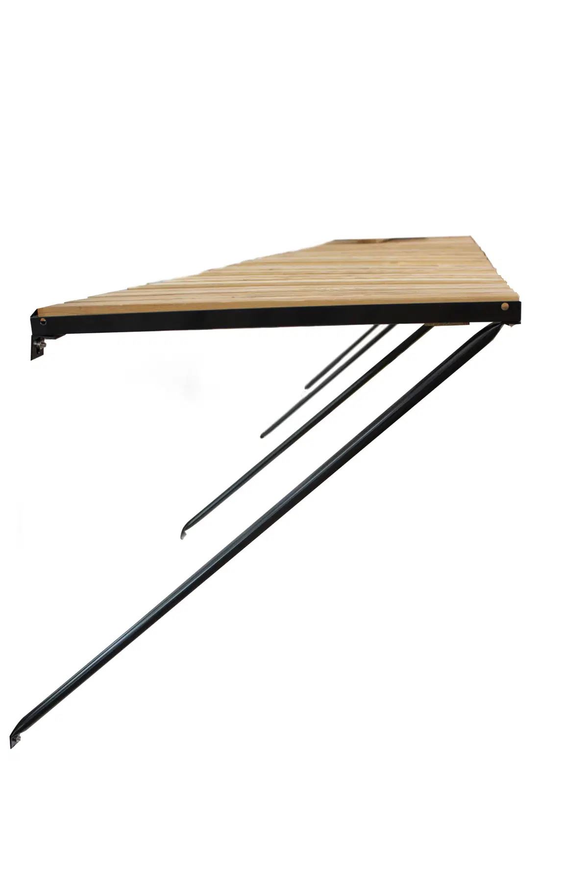 ACD universele werktafel met houten inleg - 225 x 52 cm afbeelding