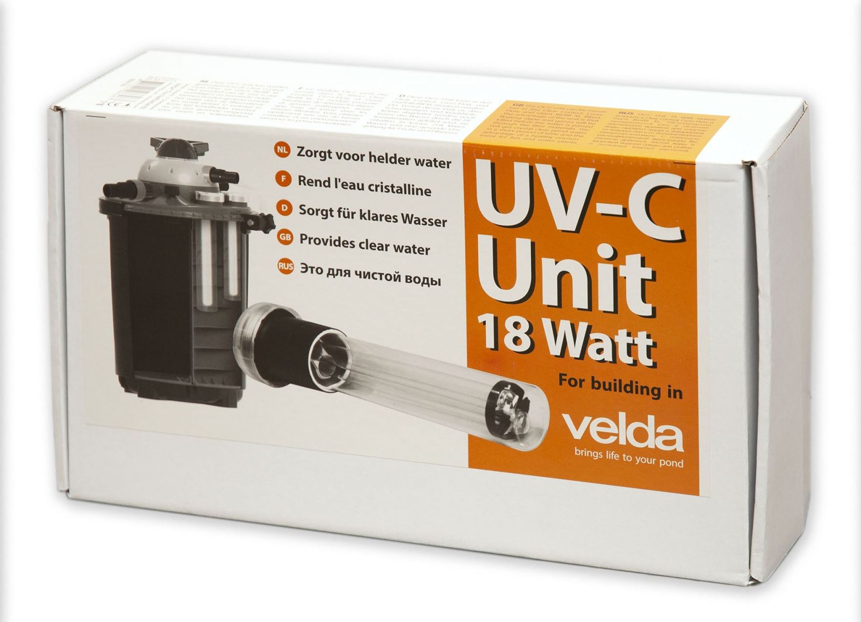 Velda UV-C Inbouw Unit 18 Watt - voor Clear Control, Cross- Flow en Giant Biofill XL afbeelding