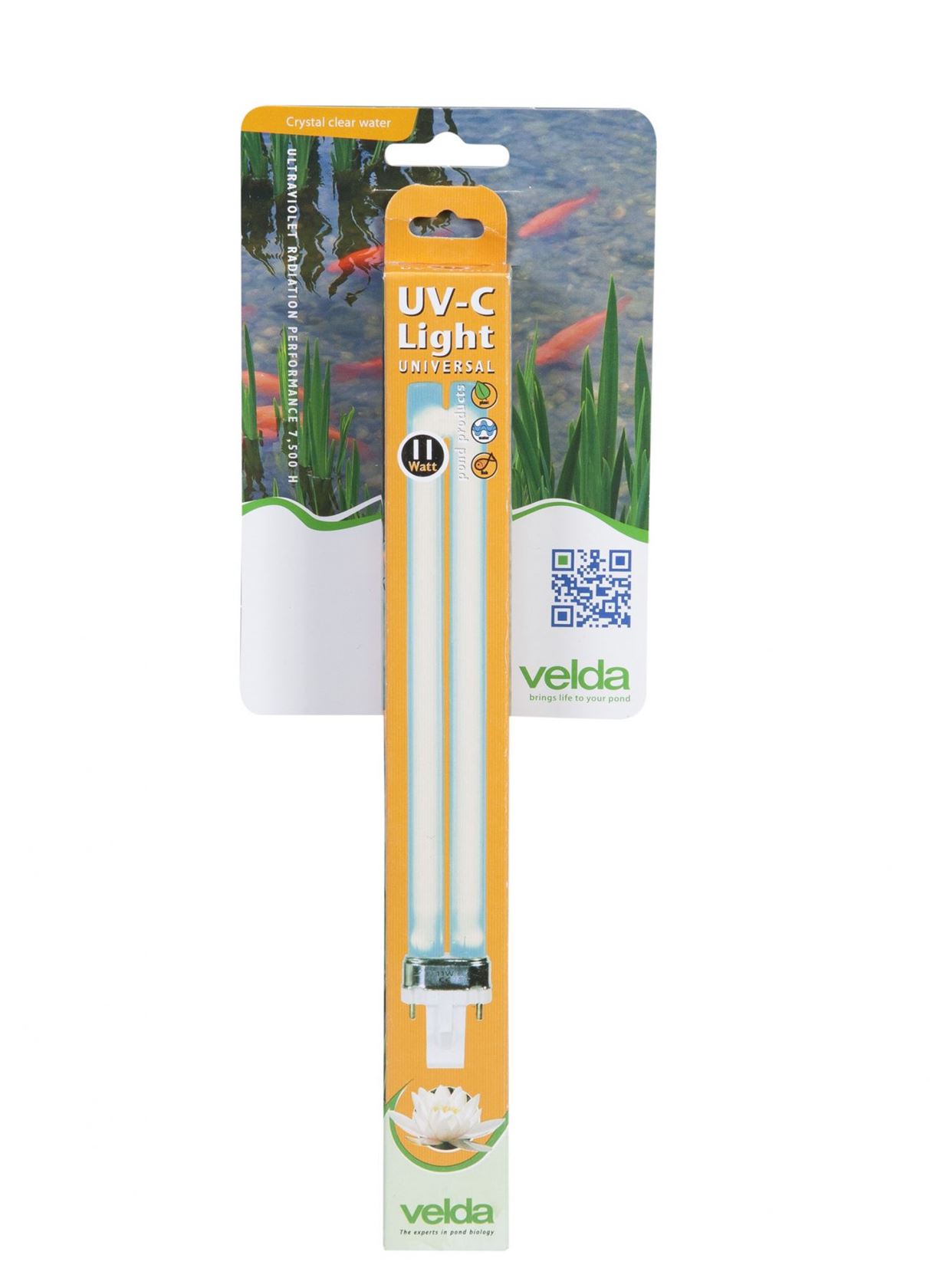 Velda UV-C PL Lamp 11 Watt - universele UV-C lamp voor alle 11 Watt PL armaturen afbeelding