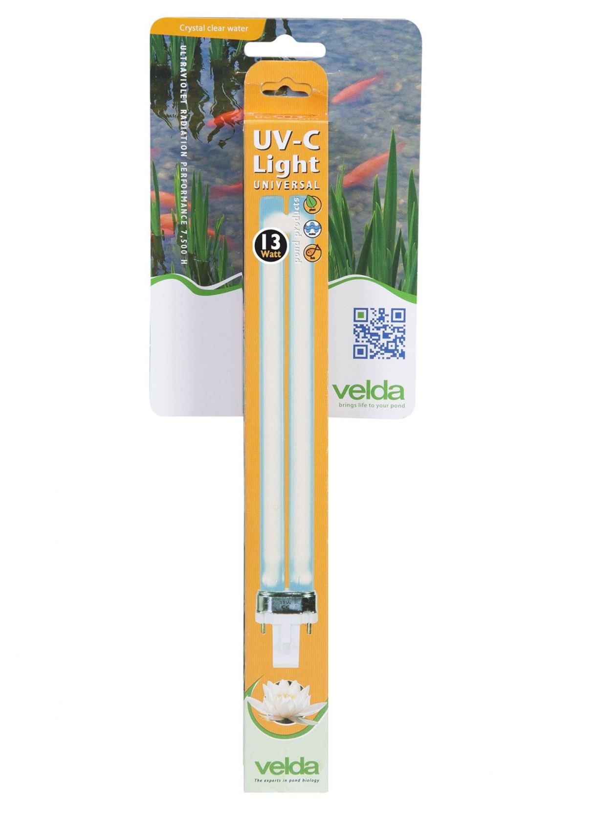 Velda UV-C PL Lamp 13 Watt - universele UV-C lamp voor alle 13 Watt PL armaturen afbeelding