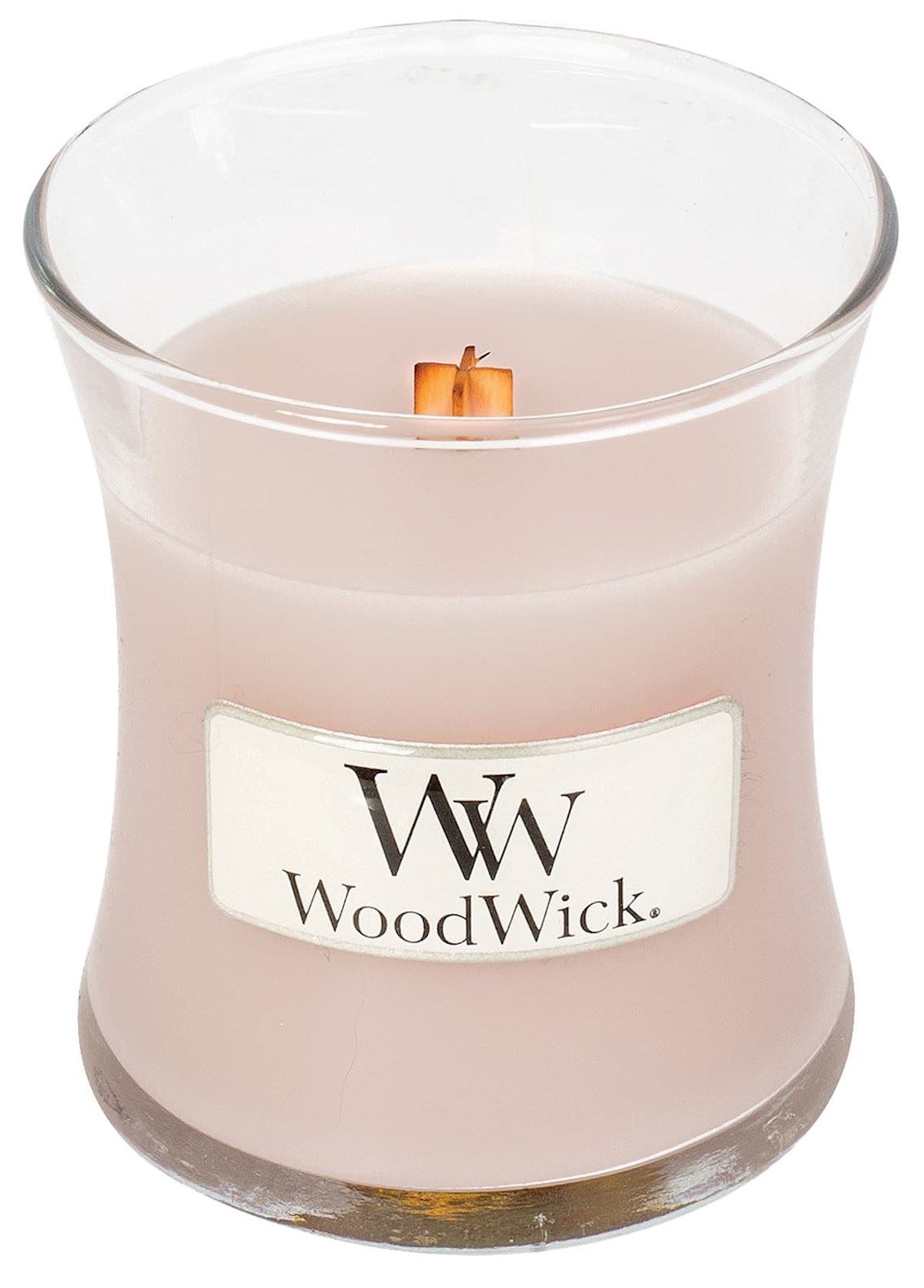 WoodWick geurkaars - Mini Hourglass - Vanilla&Sea Salt afbeelding
