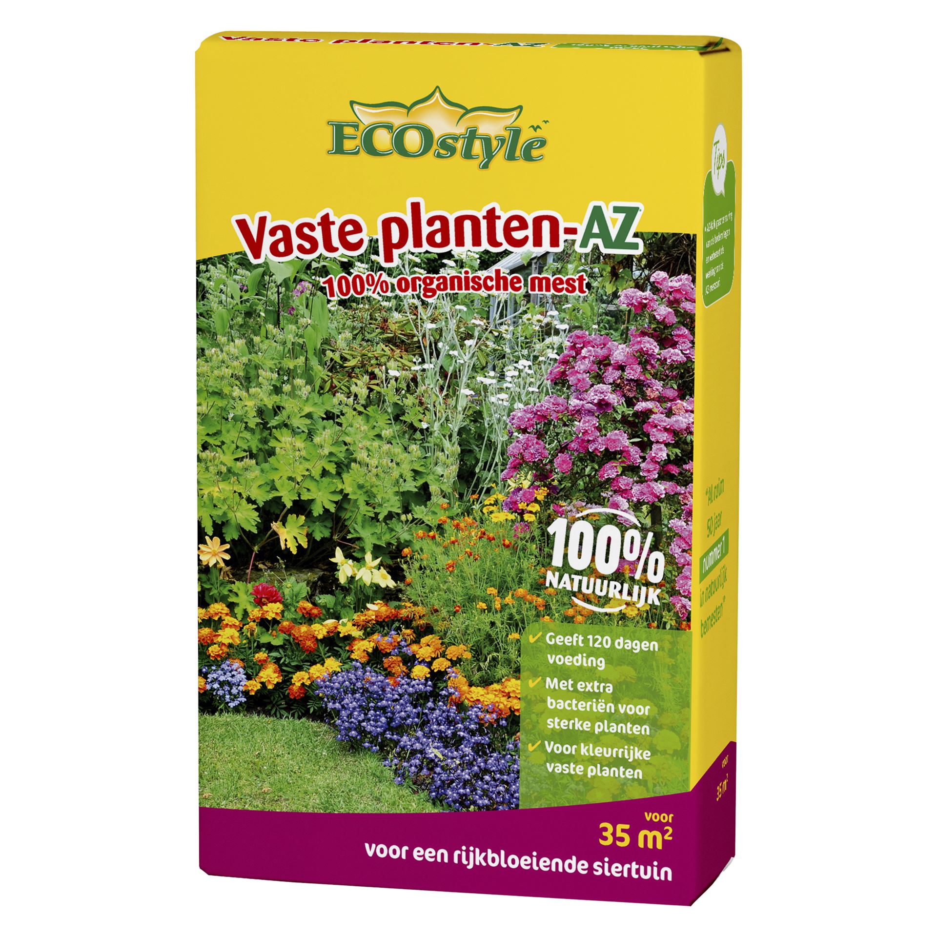 Ecostyle meststof voor vaste planten - 2.75 kg - bio afbeelding