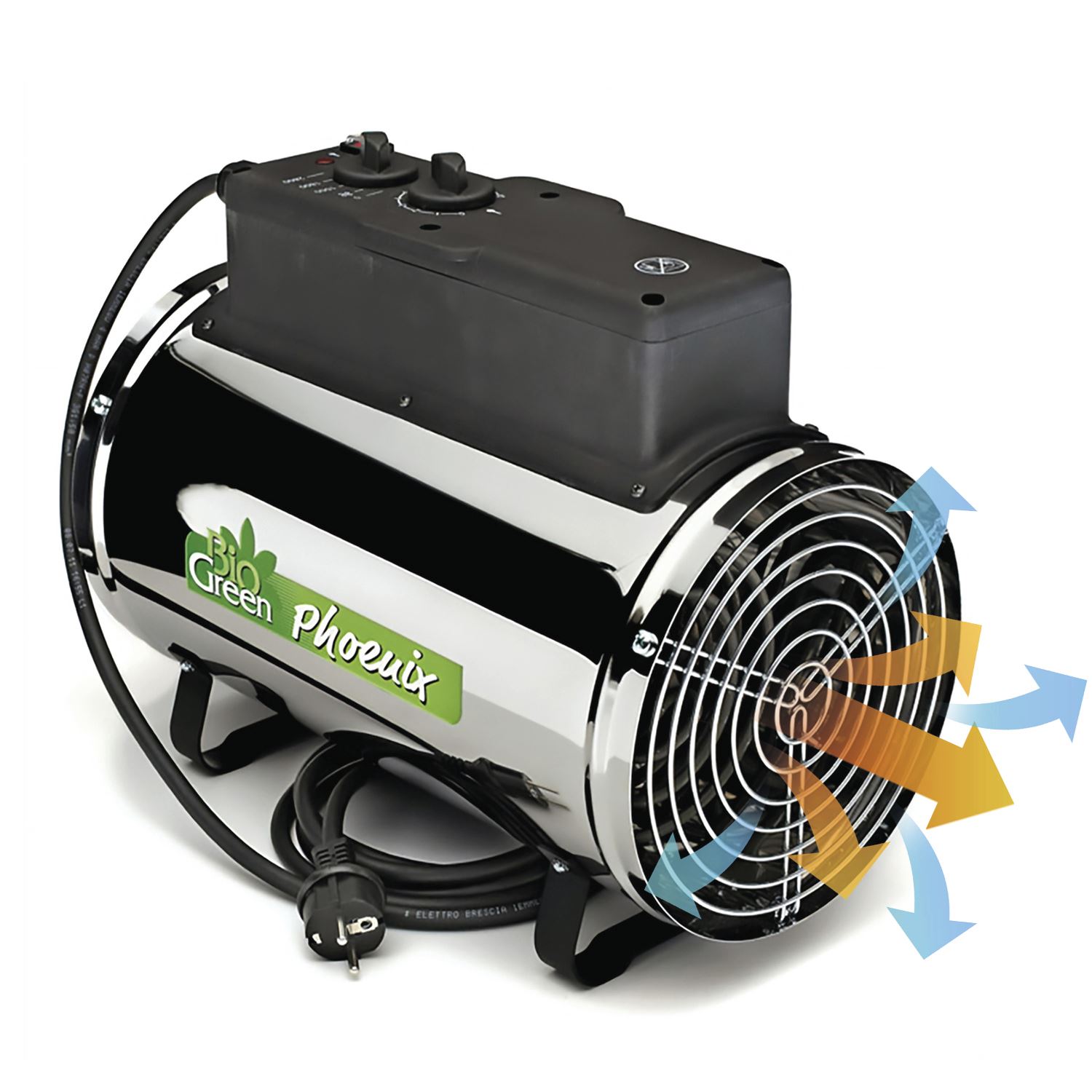 BioGreen ventilatorkachel Phoenix - tot 20m² afbeelding